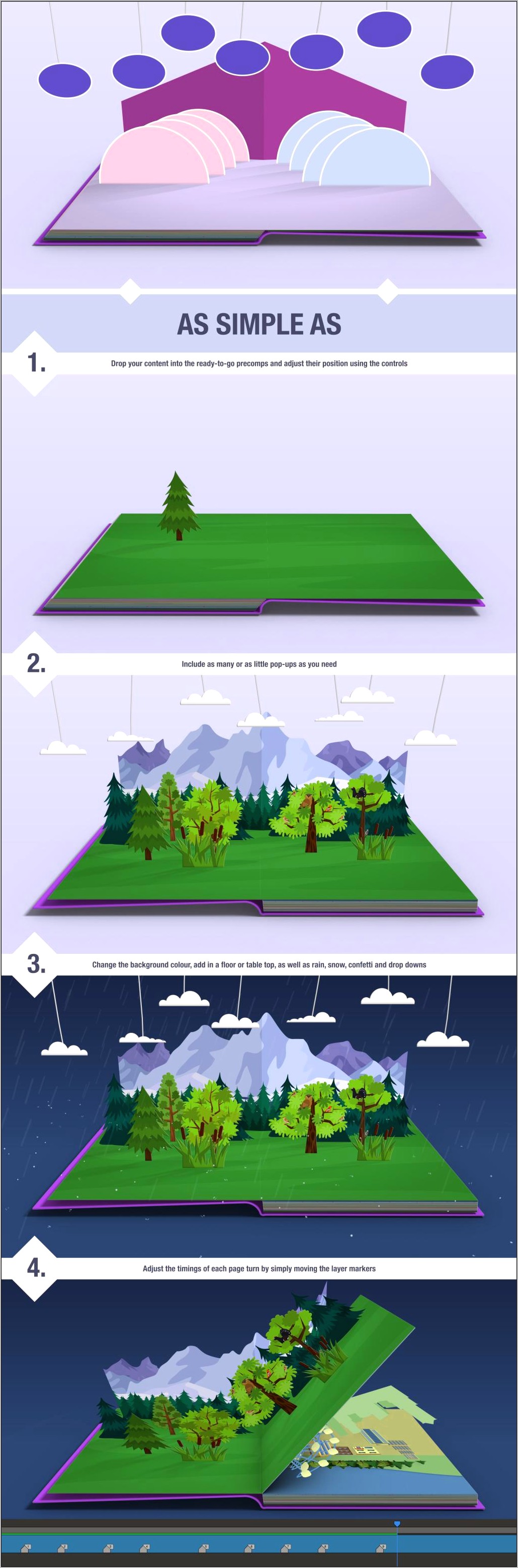 Pop Up Book Template Free Download