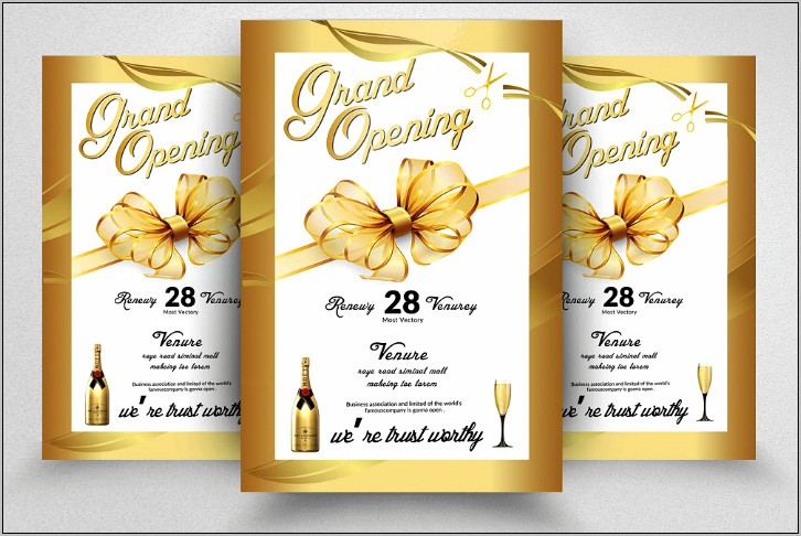 Popcorn Candy Store Grand Opening Invitation Template Free