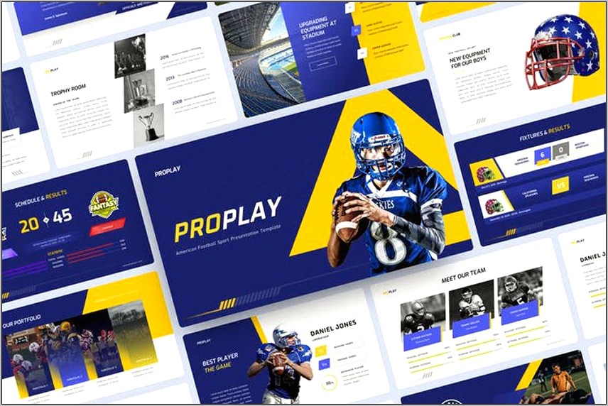 Power Point Presentation Soccer Template Free Download