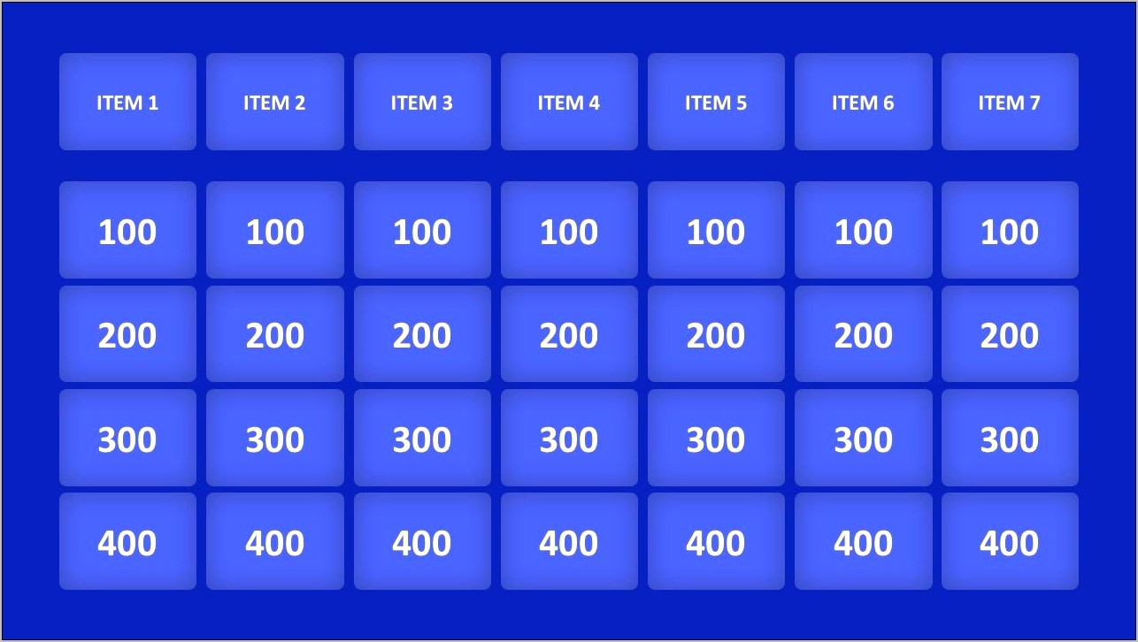 Powerpoint 2007 Quiz Show Template Download