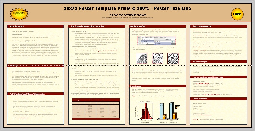 Powerpoint Scientific Poster Templates Free Download