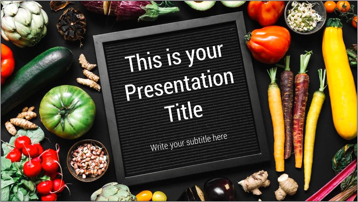 Powerpoint Templates Cooking Or Food Themes Free