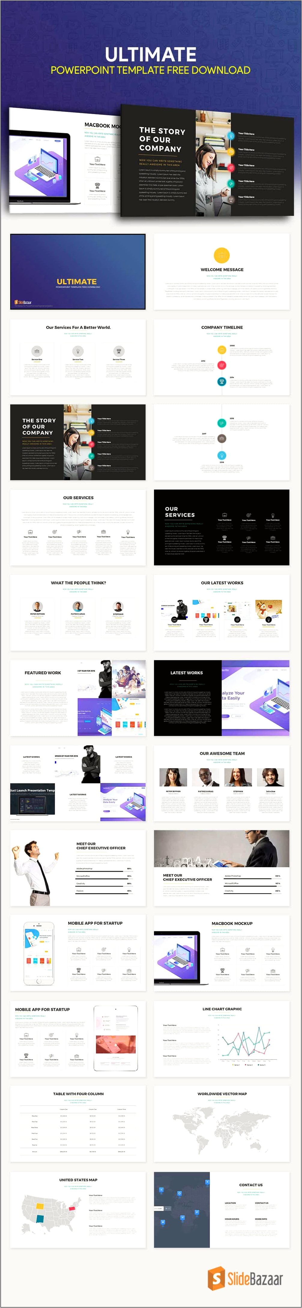 Powerpoint Templates Free Download 2018 Technology