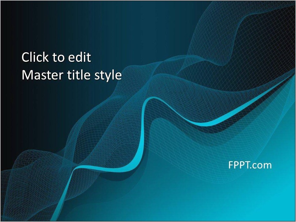 Powerpoint Templates Free Download Blue And Green