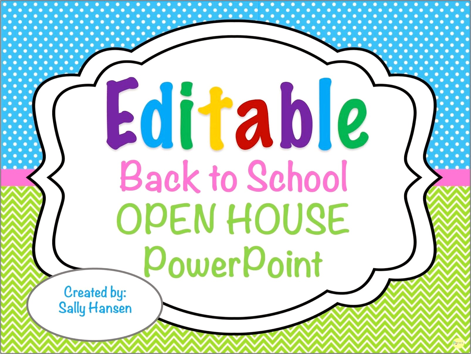 Powerpoint Templates Free Open House High School