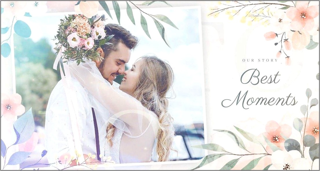 Pre Wedding After Effects Template Free Download