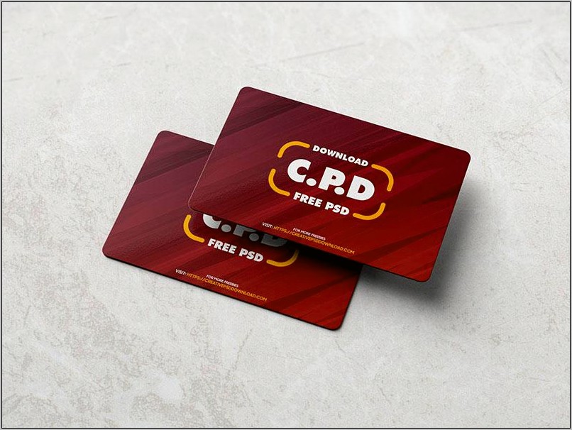 Premium Business Card Templates Psd Free Download