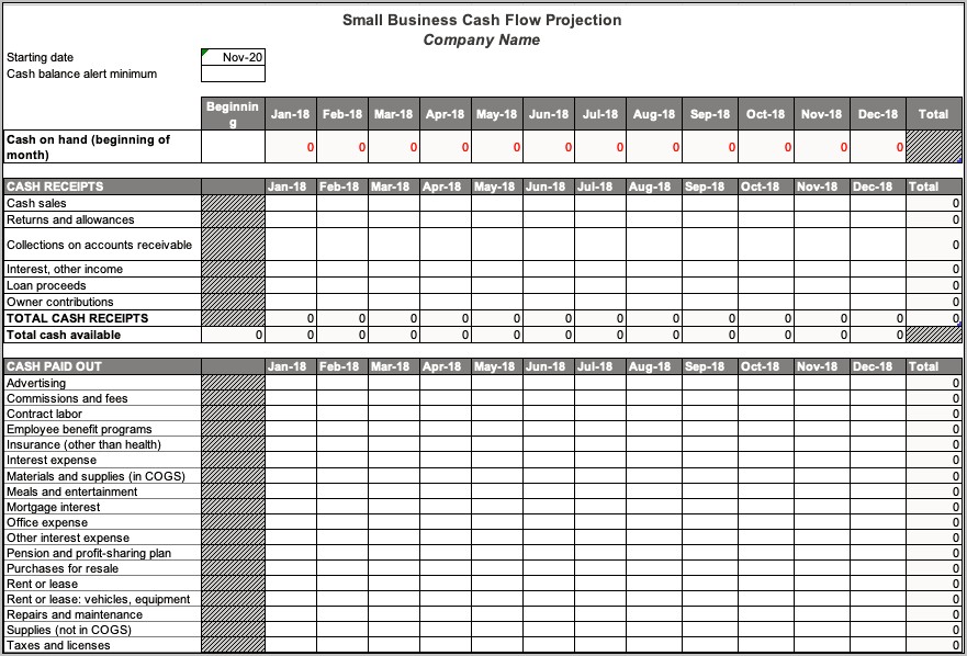 Prep List Template Excel Free Download