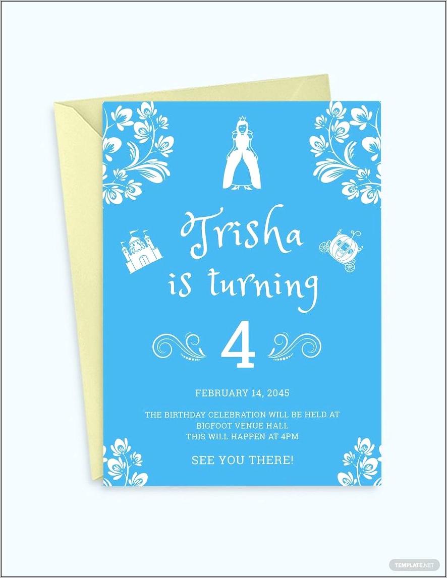 Printable Invitation Templates Childrens Birthday Free Ms Office