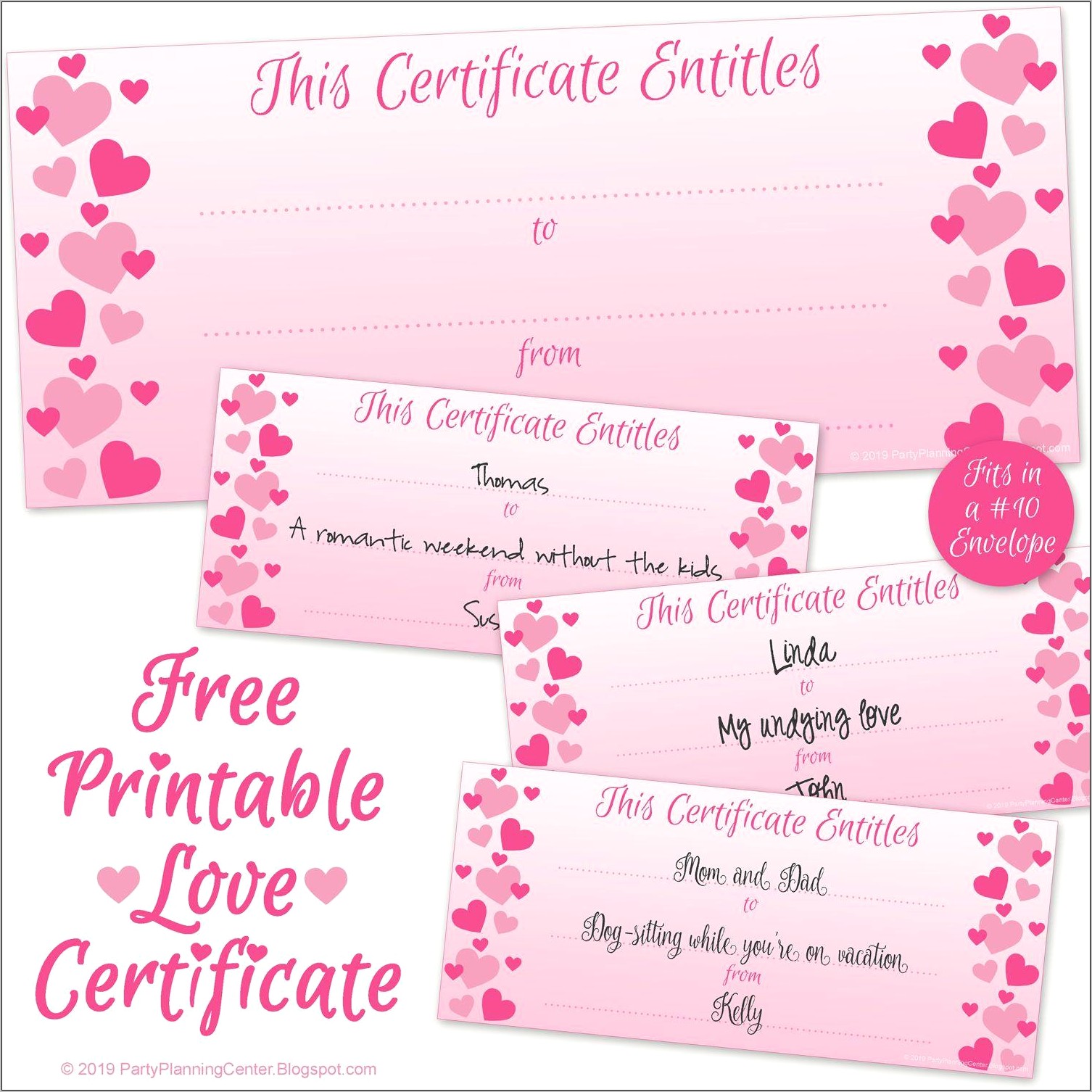 Printable Stanley Steemer Gift Certificate Template Free