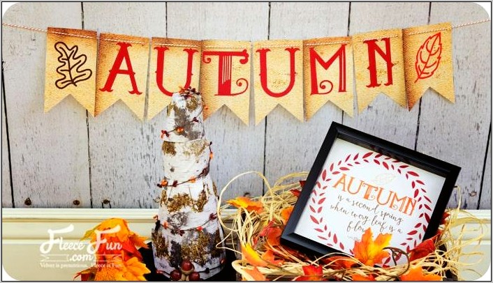 Printablee Post Free Printable Fall Banner Templates 53648