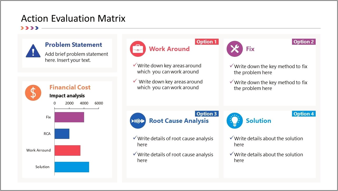 Problem Statement Slide Template Free Download