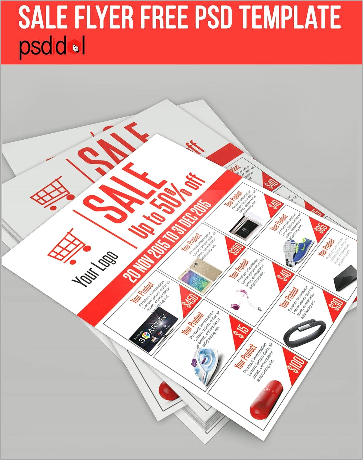 Product Flyer Template Free Psd Download