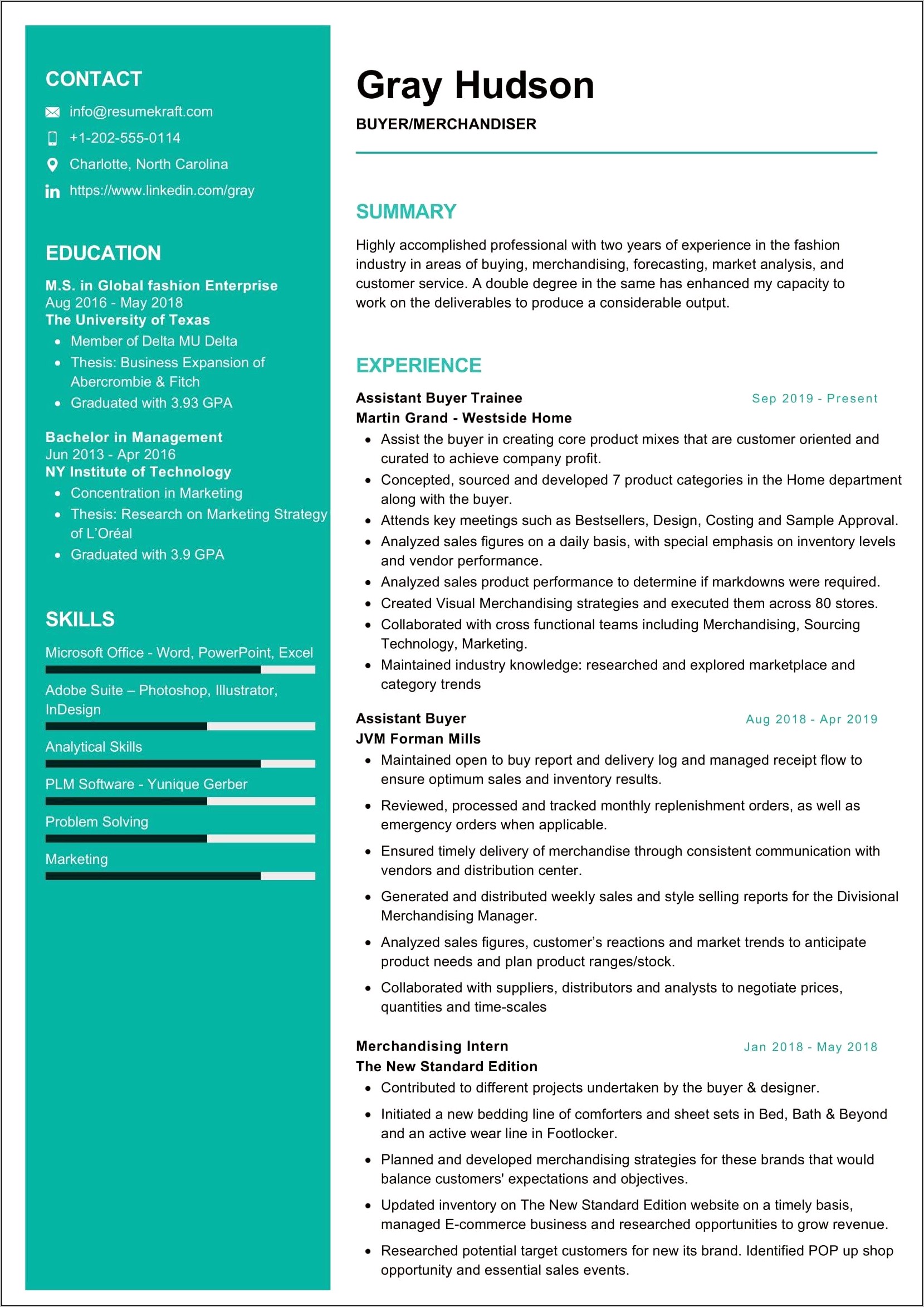 Production Technician 3 Resume Sample