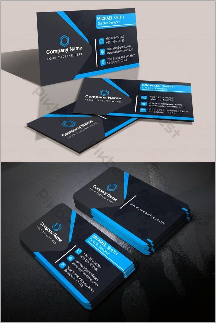 Professional Business Card Templates Psd Free Download