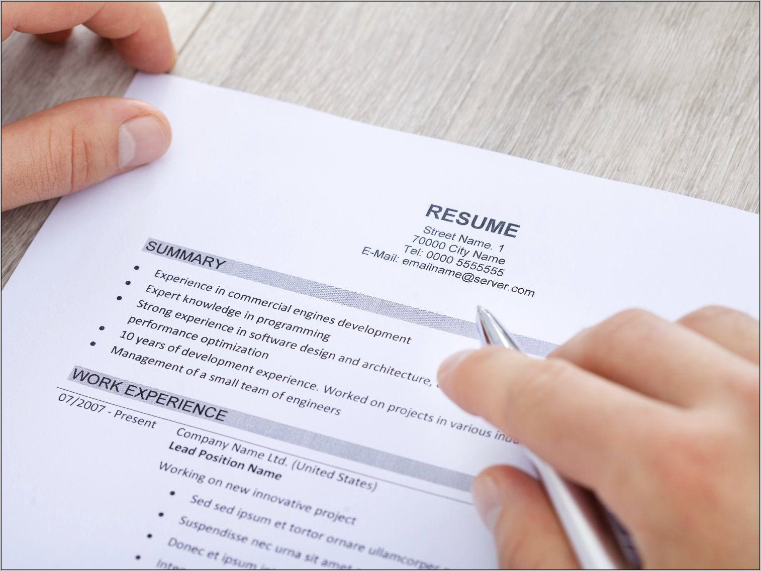 Professional Qualifications Examples For Resume