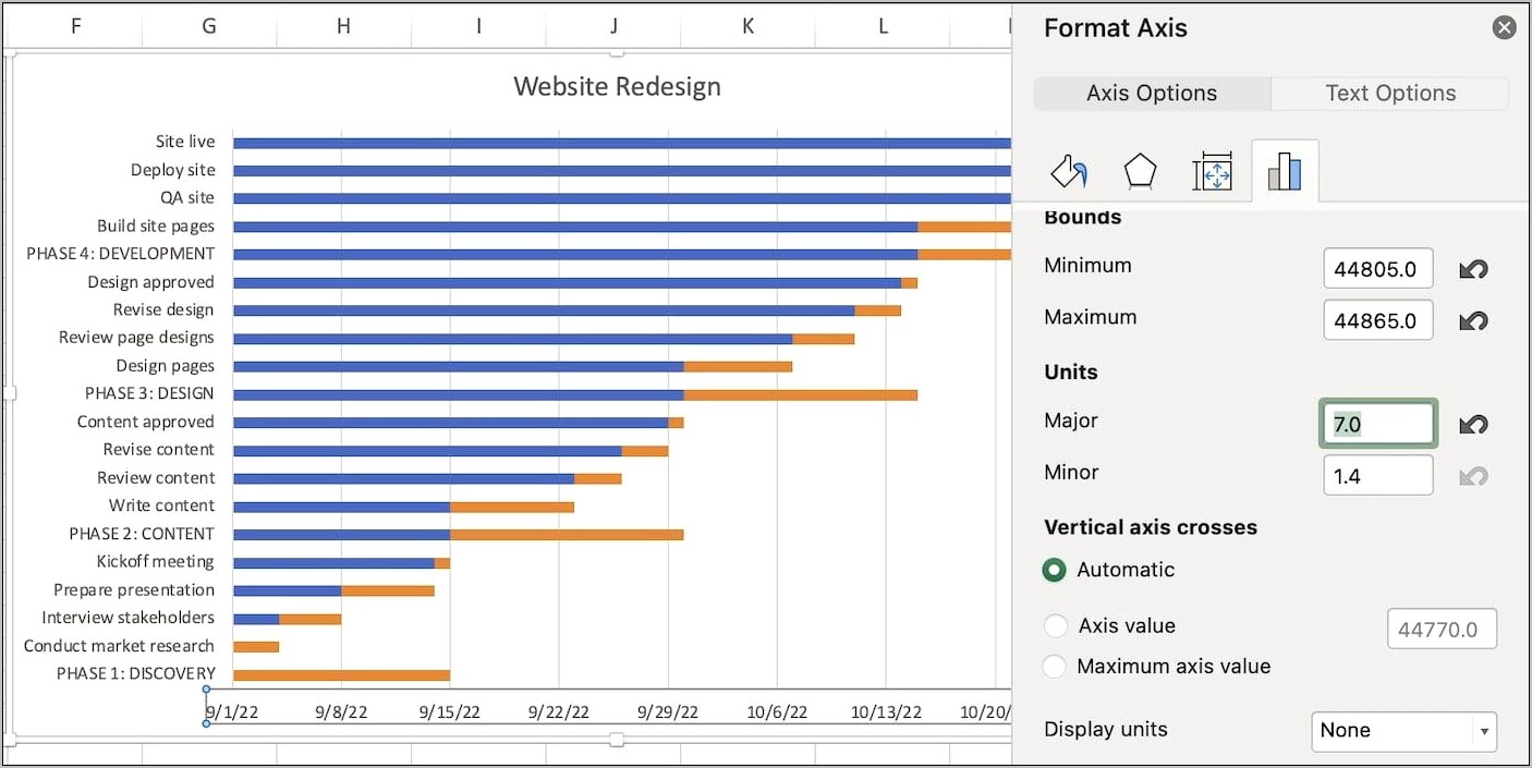 Project Time Plan Template Excel Free Download