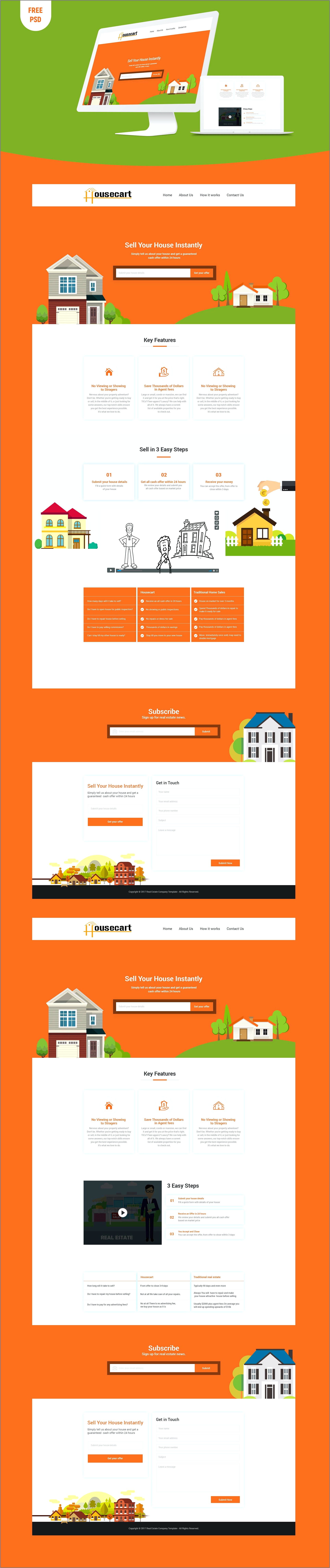 Property Real Estate Template Free Download