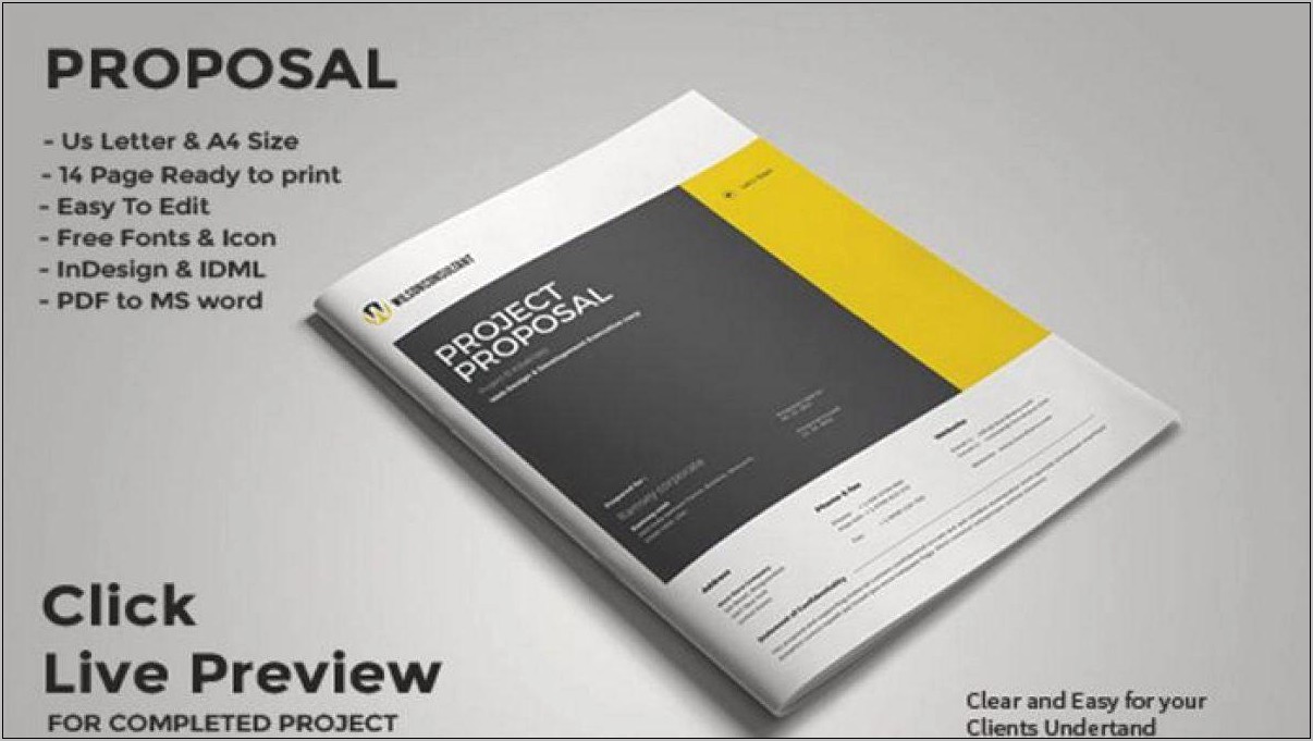 Proposal Template Suisse Design Free Download