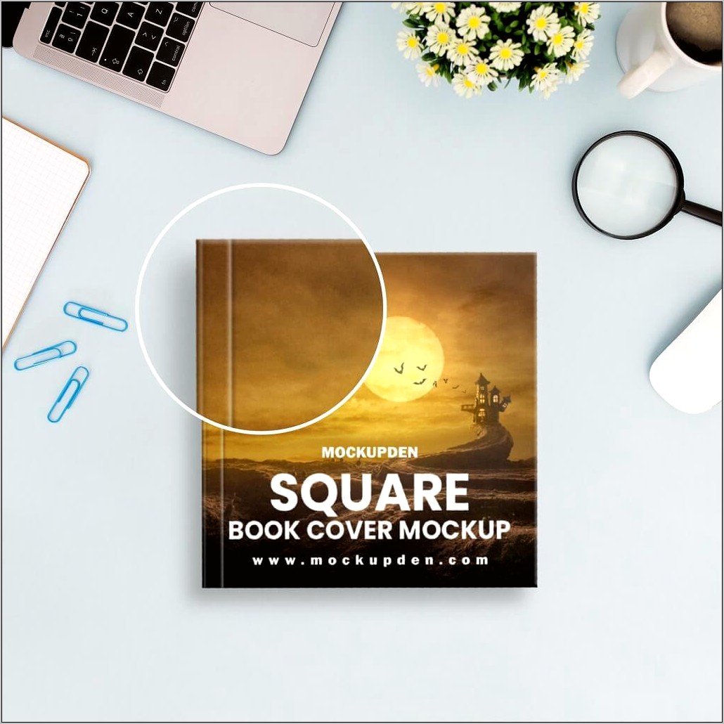 Psd Book Cover Mockup Template 2 Free