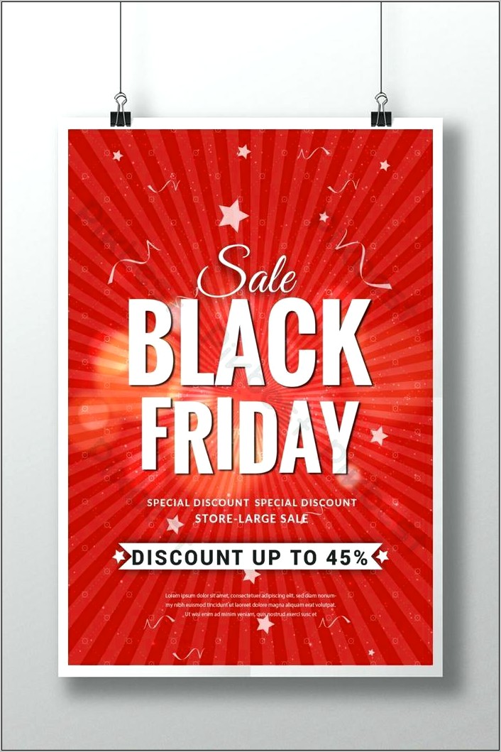 Psd Email Template Black Friday Download Free