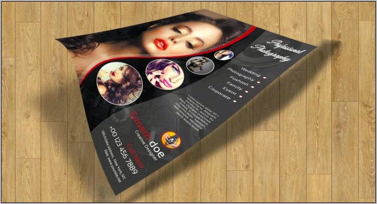 Psd Flyer Templates For Photographers Free Download