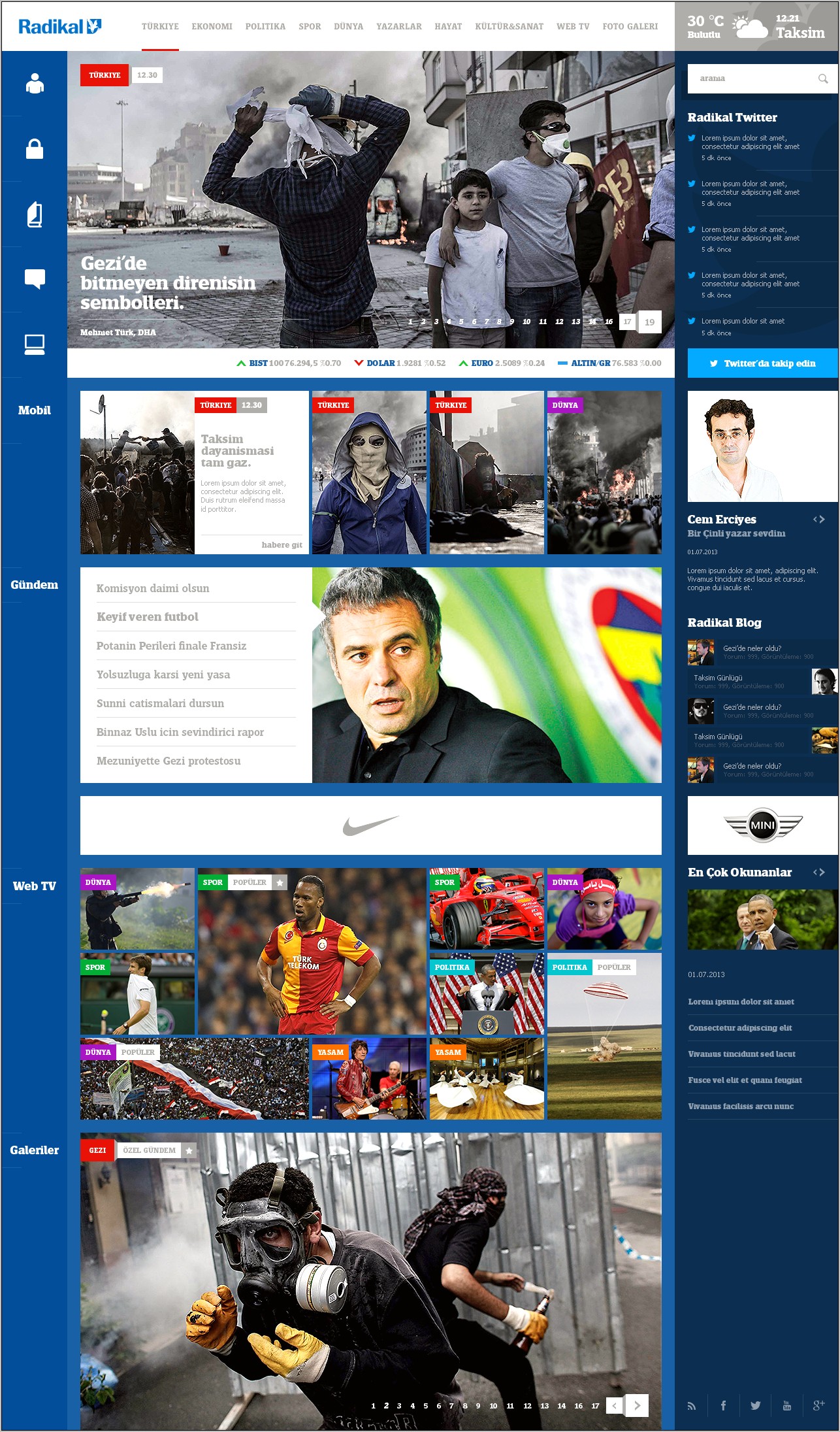 Psd Template Free Download Web Design WordPress