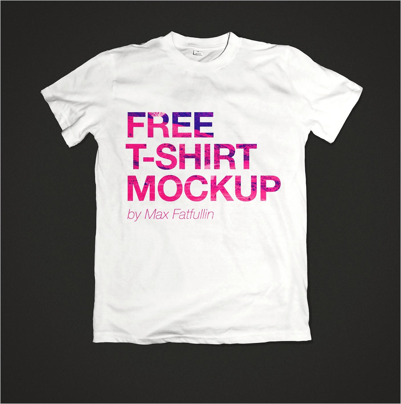 Psd Tshirt Mockup Template Free Download