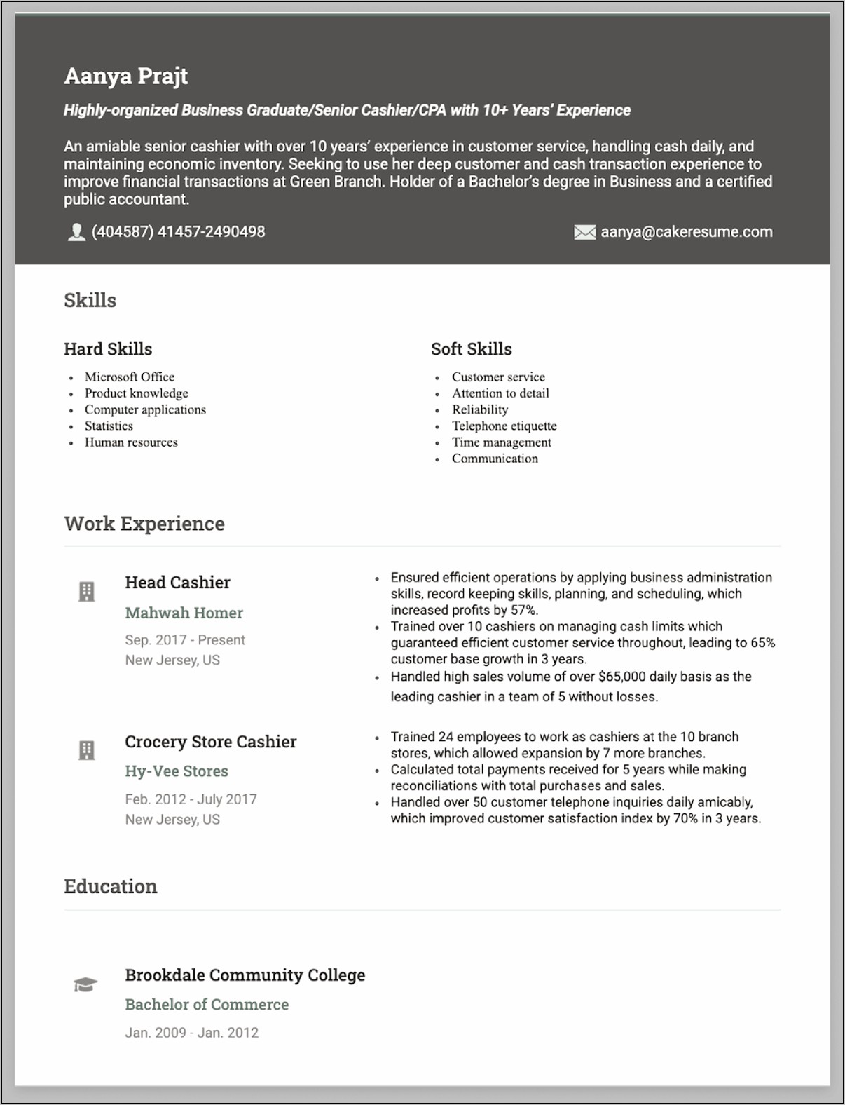Public Service Resume Objective Examples
