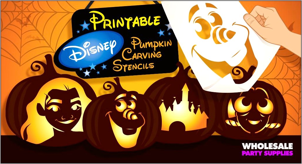 Pumpkin Carving Printable Templates Disney Haunted Mansion Free