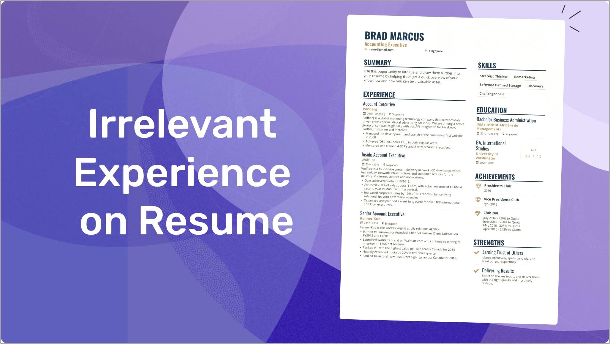 Putting Old Jobs On Resume