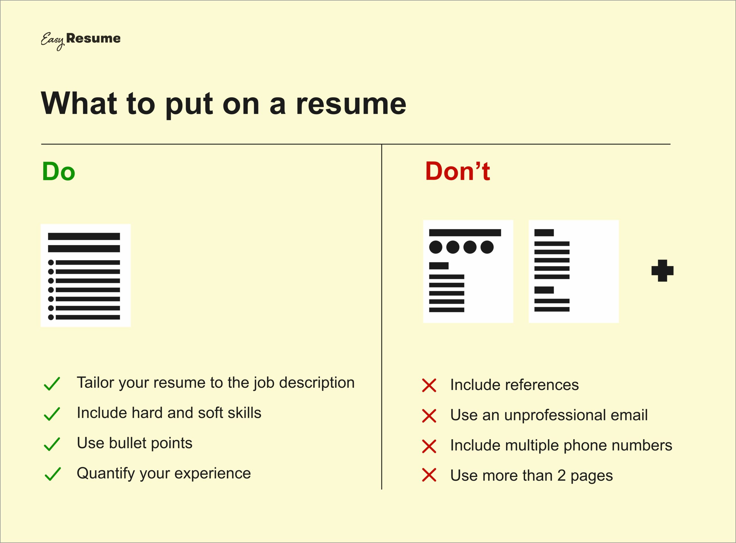 Putting Skills On Your Resume