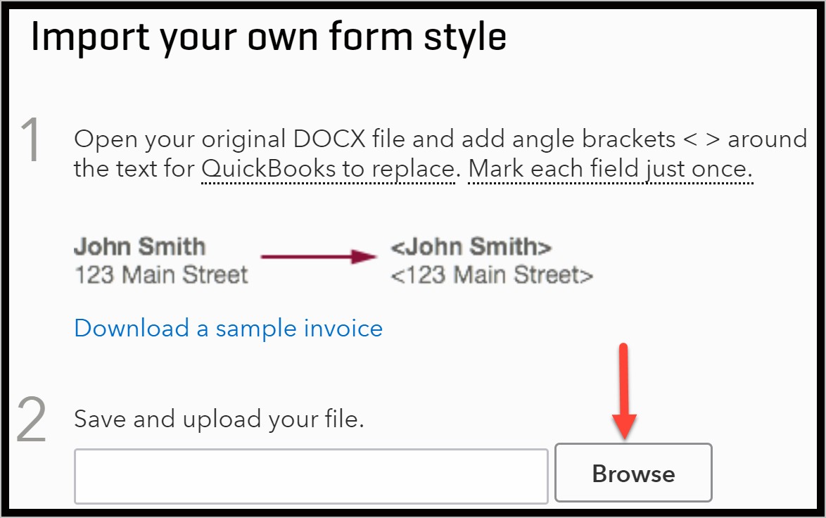 Quickbooks Online Invoice Templates Download Gt3810 Gt3811