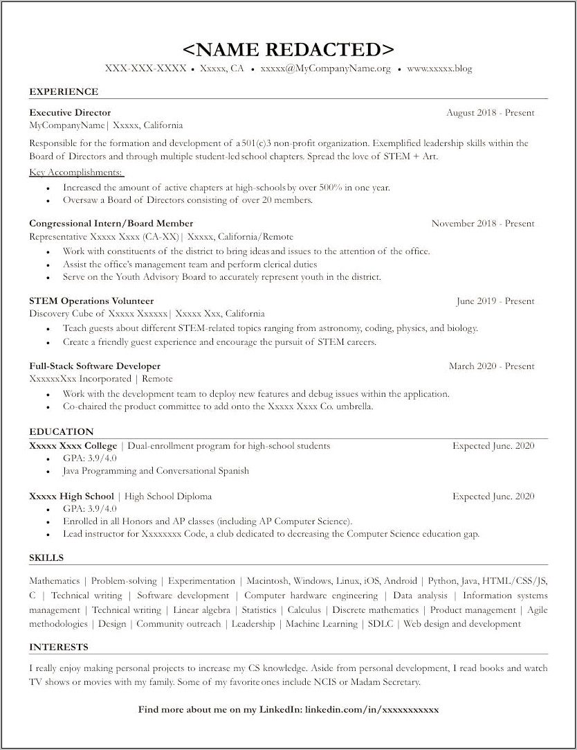 R Programming Objective For Resume