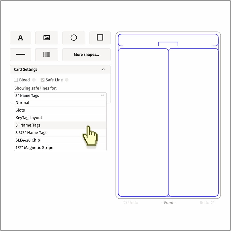 R260 Id Card Tray Template Psd Download