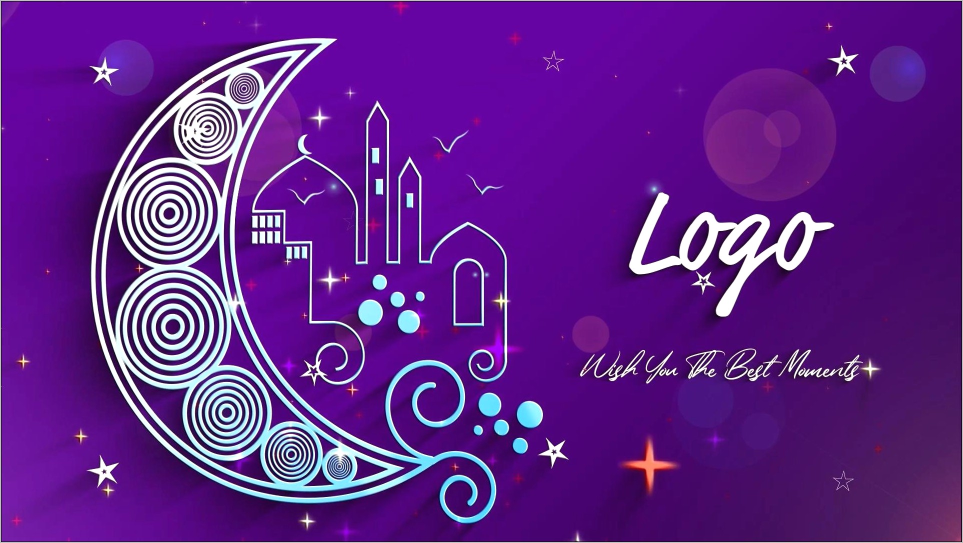 Ramadan Logo Opener After Effects Template Free