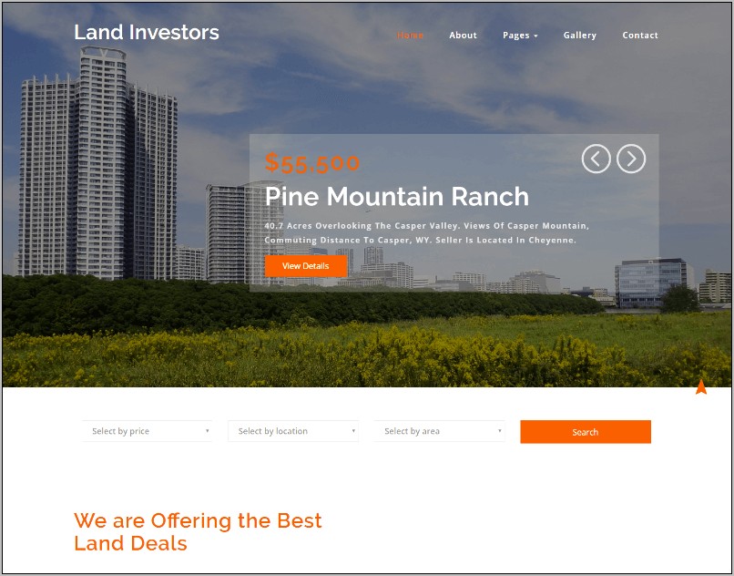 Real Estate Creative Html Template Free Download