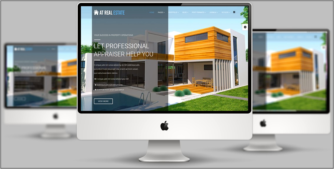 Real Estate Joomla Template 2.5 Free