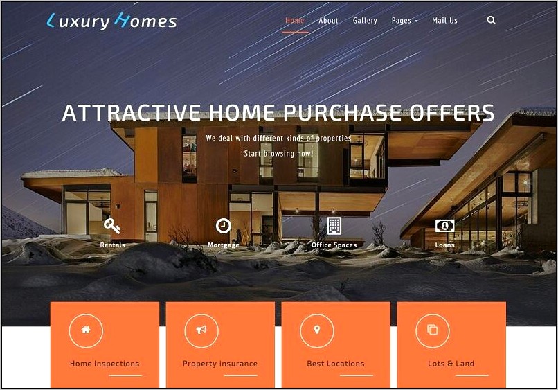 Real Estate Responsive Html Templates Free Download