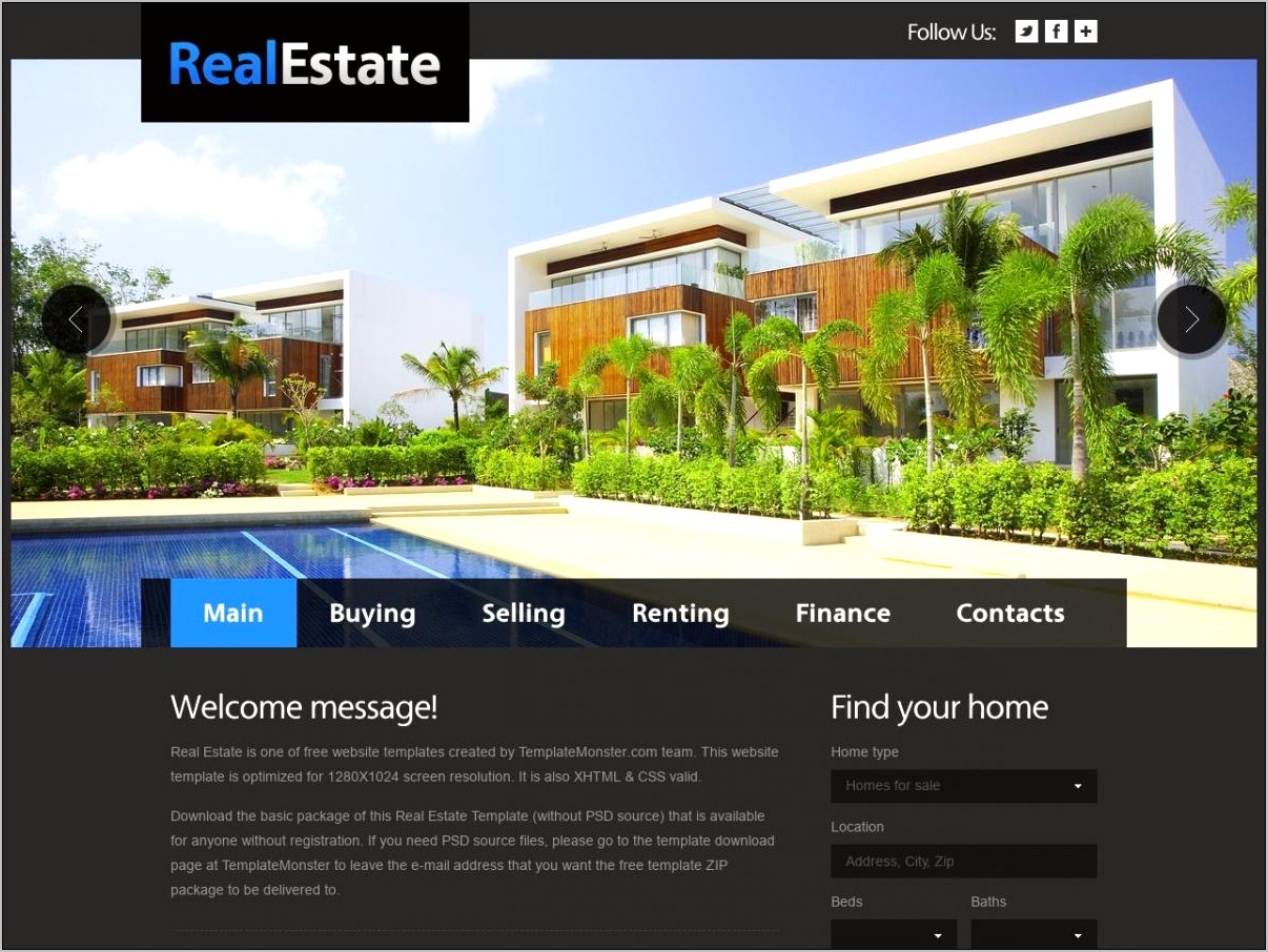 Realestast Real Estate Html Template Free Download