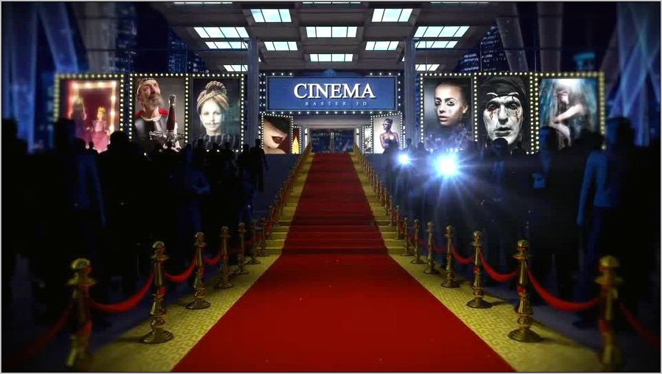 Red Carpet Intro After Effects Template Free Download