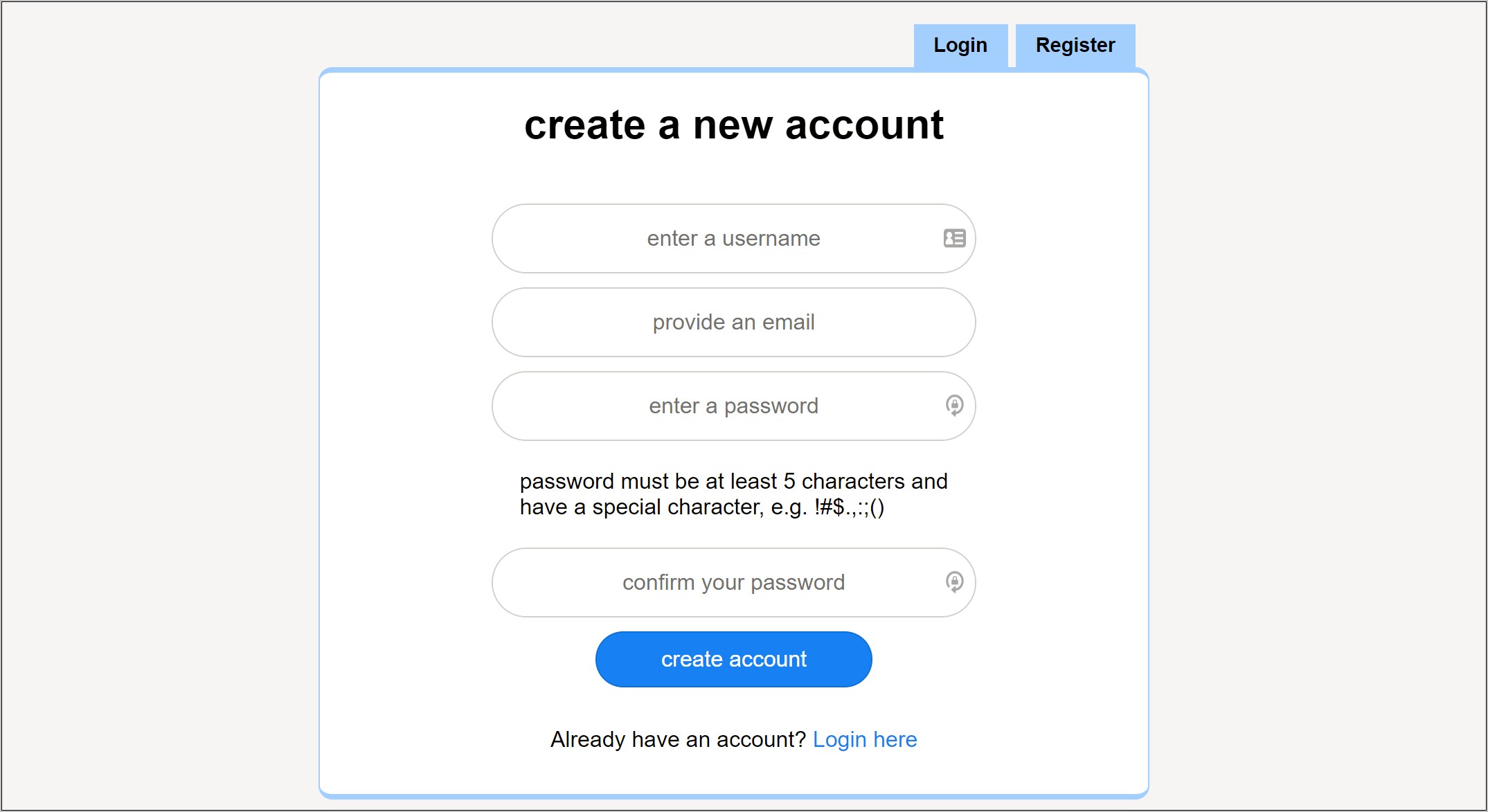 Registration Form Template Free Download In Php