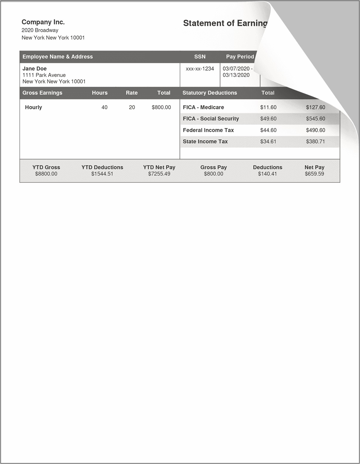 Rental Contract Free Template For Bi Weekly Pay