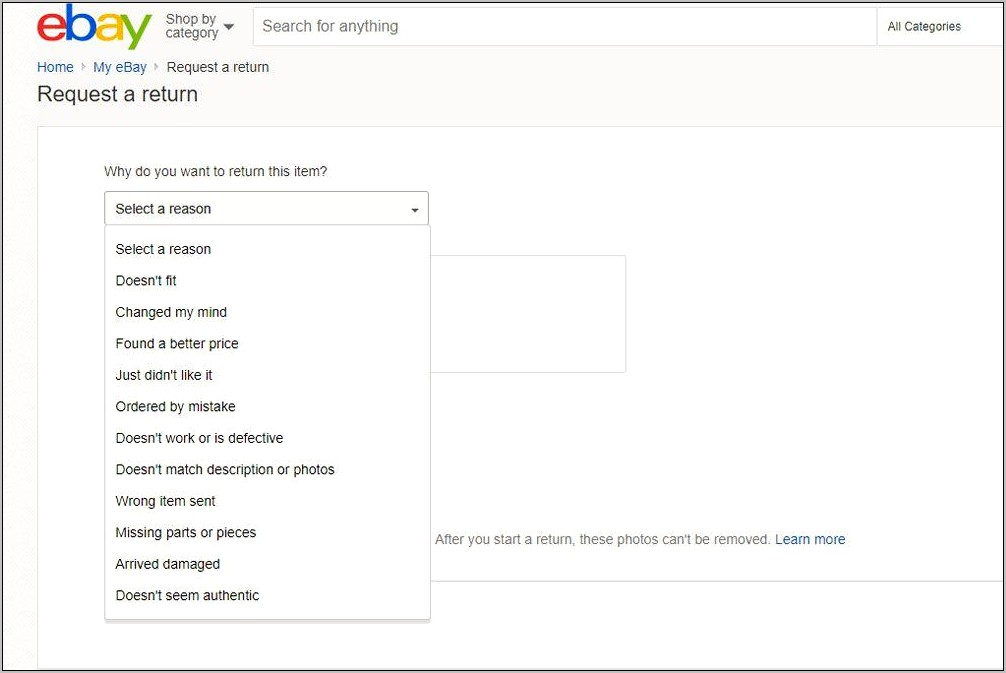 Respond To Return Request Ebay Template Free