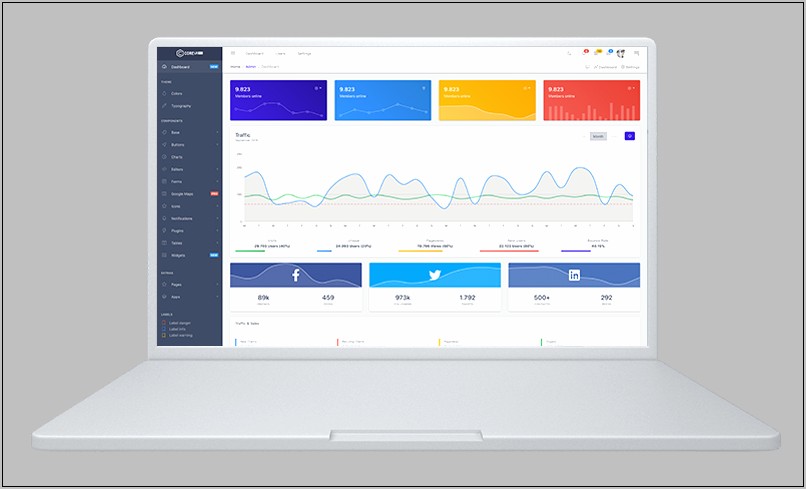 Responsive Admin Panel Template Free Download Php