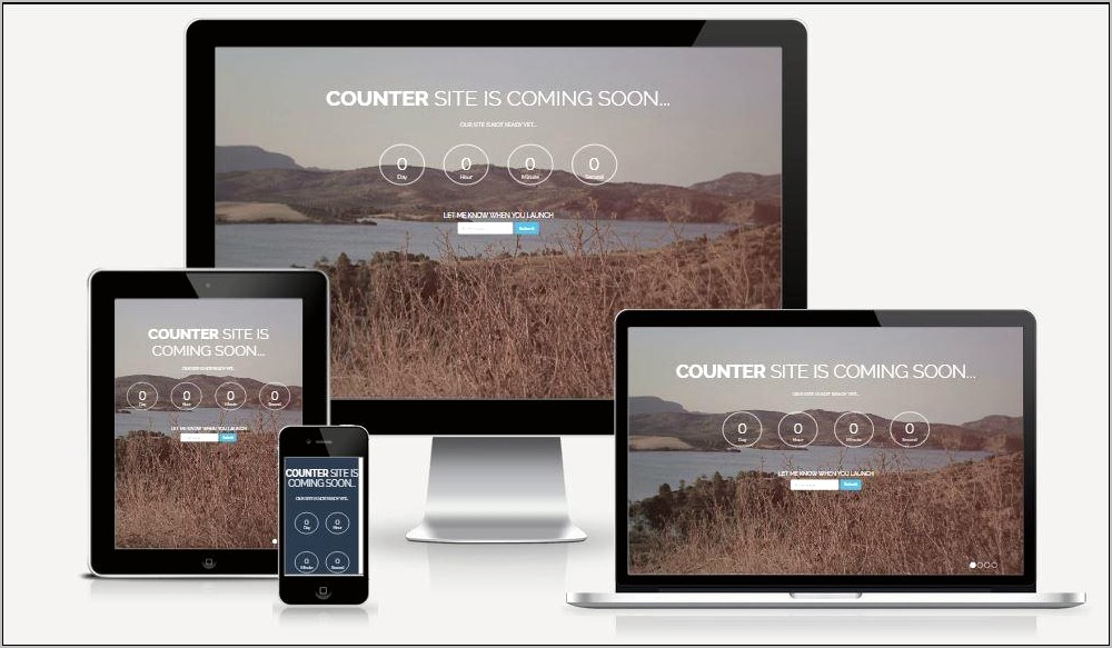 Responsive Coming Soon Html Template Free Download