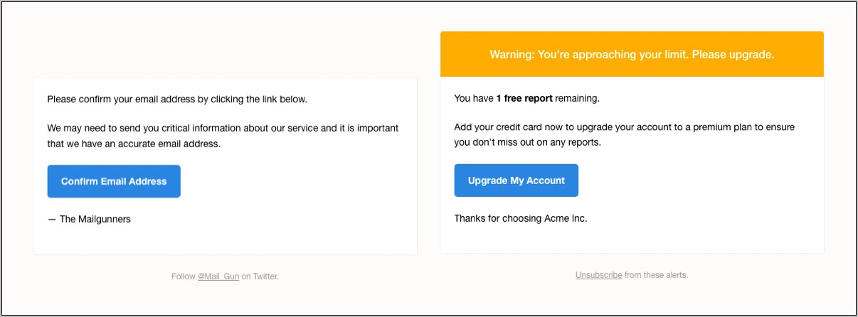 Responsive Email Confirmation Template Html Code Free Download