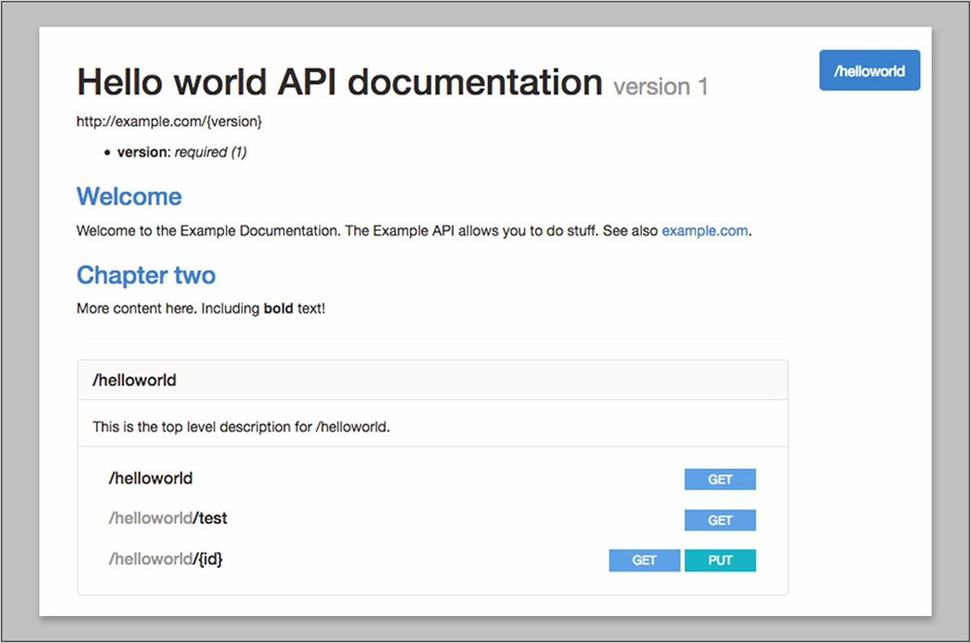 Rest Api Documentation Template Word Download