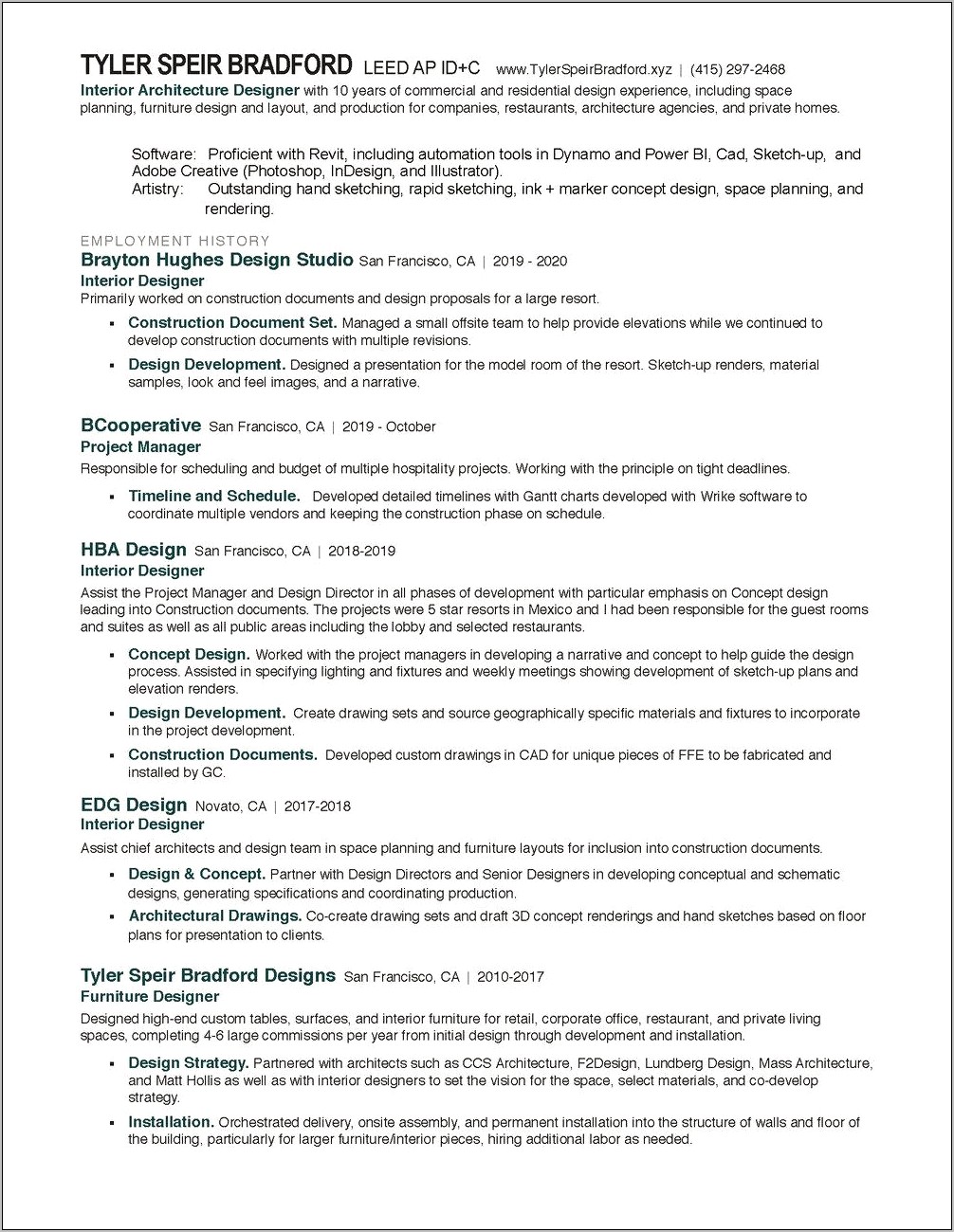 Restaurant Floor Manager Sample Resume