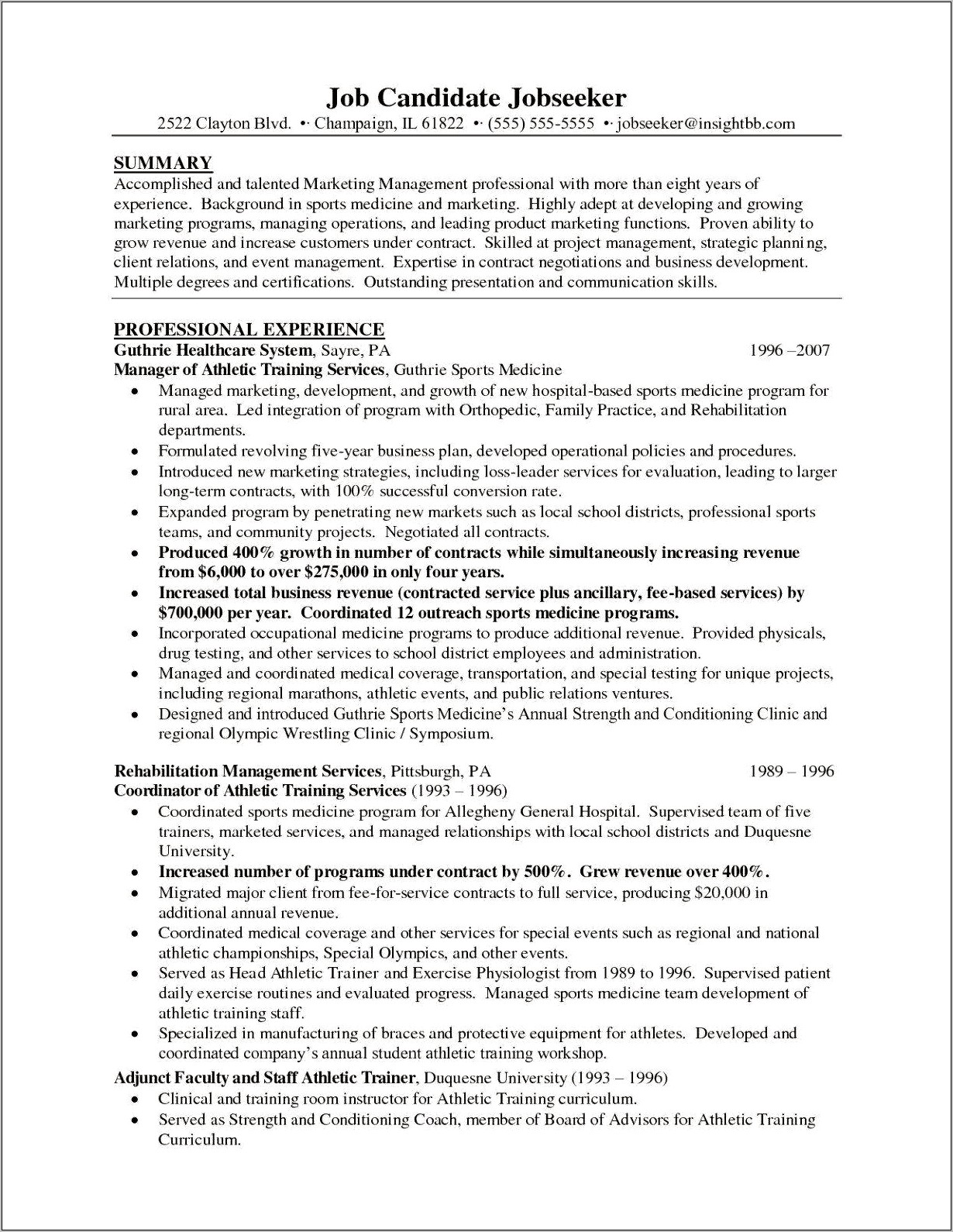 Restaurant Manager Resume Objective Examples